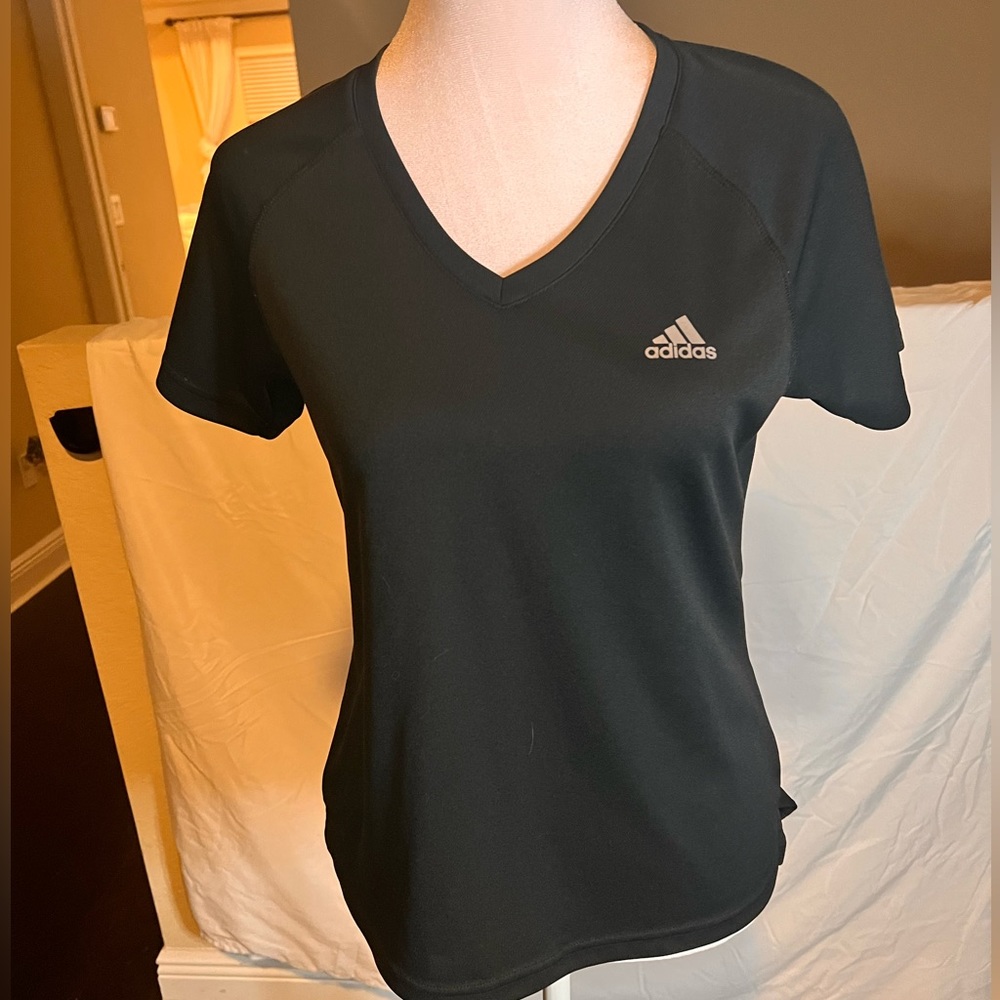 Women’s Black Adidas Athletic Shirt